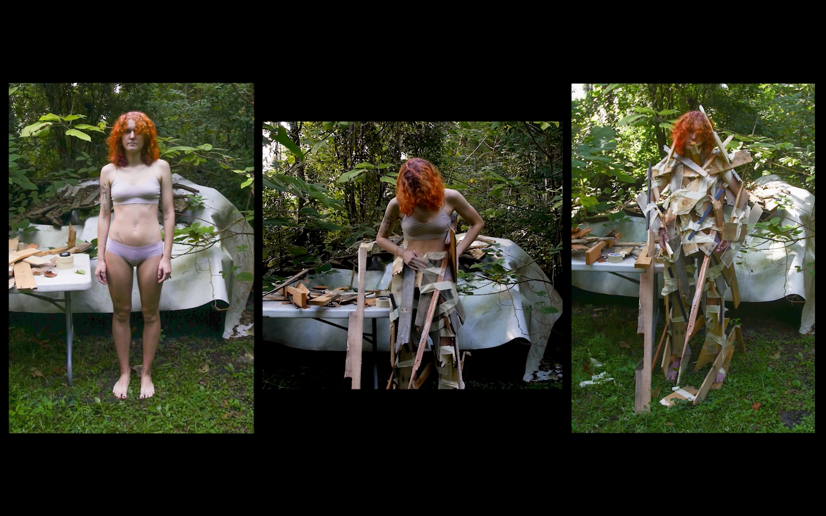 temporary shelter performance documentation